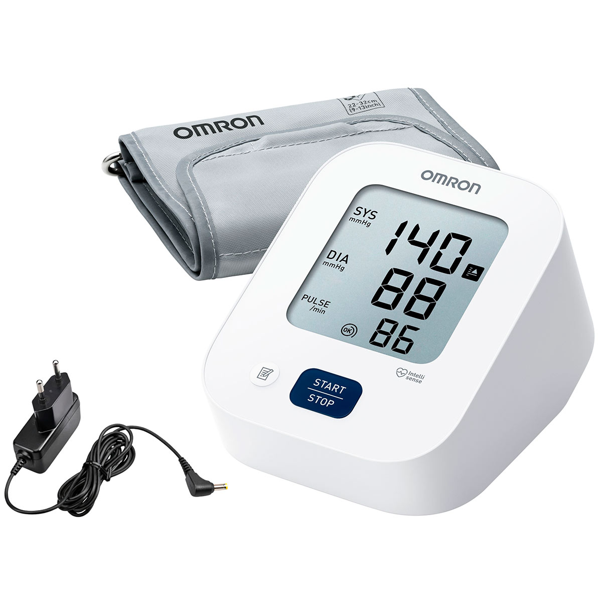 r.e.m確認用 Автоматичний тонометр Omron M2 Essential HEM-7188-E з мережевим