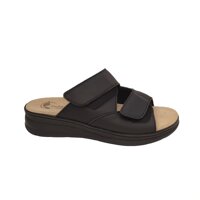 Женские сандали для стопы с вальгусной деформацией Dr.Feet KSENIA 5012, черные (Хорватия)
