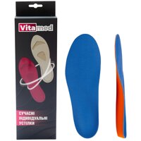 Индивидуальные ортопедические стельки Vitamed Classic Blue (Украина/Италия)