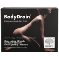 Засіб New Nordic для очищення організму Body Drain, 60 таблеток
