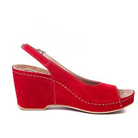 Босоножки анатомические женские Mubb Vesuvio red 505 (Сербия)