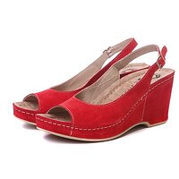 Босоножки анатомические женские Mubb Vesuvio red 505 (Сербия) №2