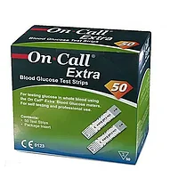 Тест-смужки 50 шт On Call Extra Acon
