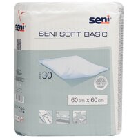 Пелюшки гігієнічні Seni Soft Basic 60х60 см, 30 шт (Польща)