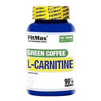 Жиросжигатель Green COFFEE L - Carnitine FitMax 90 капс