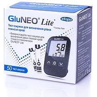 Тест- смужки GluNeo Lite ( ГлюНео Лайт ) , 50 шт.