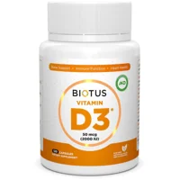 Вітамін D3 Biotus Vitamin D3 капсули по 2000 МО, 120 шт.