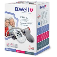 Тонометр полуавтоматический B.Well PRO-30 с манжетой 22&ndash;42 см (Швейцария) №2