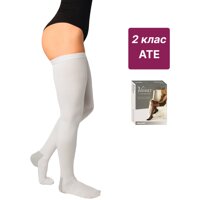 Чулки компрессионные антиэмболические Veinax 822R-ATE класс 2, длина средняя, с отверстием (Франция)