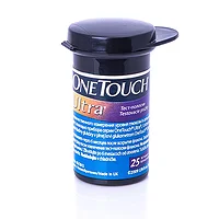 Тест-смужки One Touch Ultra, 25 шт.