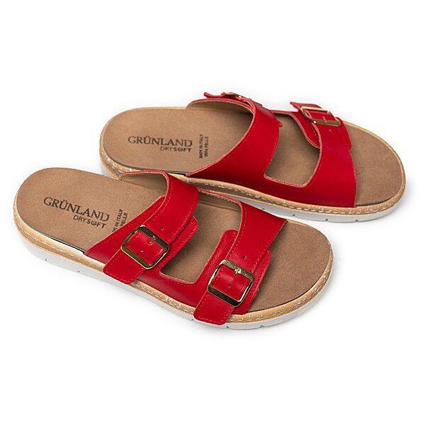 Жіночі анатомічні шльопанці Grunland Moll Rosso CE0241 (Італія)