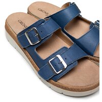 Женские анатомические шлепанцы Grunland Moll Jeans CE0241 (Италия) №2