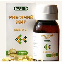 Екосвіт ОЙЛ Риб'ячий жир капсули 0,3 г № 60