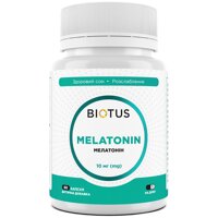 Мелатонін, Melatonin, 10 мг, Biotus, 60 капсул (Україна)
