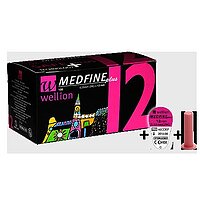 Универсальные иглы Wellion MEDFINE plus для инсулиновых шприц-ручек 12 мм ( 31G x 0,25 мм) №2