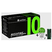Универсальные иглы Wellion MEDFINE plus для инсулиновых шприц-ручек 10 мм ( 31G x 0,25 мм) №2