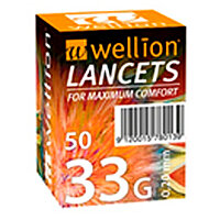 Ланцети Wellion 33G, 50 штук