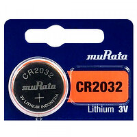 Батарейка літієва Murata CR2032, 3V, блістер 5шт №2