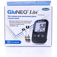 Тест-полоски GluNeo Lite (ГлюНео Лайт), 50 шт. №2