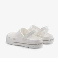 Мужские анатомические сабо COQUI 6403 White/White Khaki grey (Чехия) №2