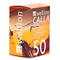 Тест-смужки для тестування рівня глюкози в крові Wellion CALLA, 50 штук