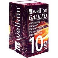 Тест смужки Wellion для тестування рівня кетонів в крові Galileo, 10 од.