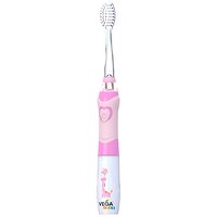 Електрична зубна щітка Vega Kids VK-400P LIGHT-UP (рожева) №2