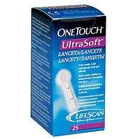 Ланцети One Touch Ultra Soft 25 шт. в упаковці