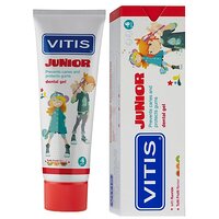 VITIS JUNIOR гель-паста для дітей, фруктовий смак 75 мл. DENTAID (Іспанія)