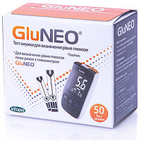 Тест-полоски GluNeo (ГлюНео), 50 шт.