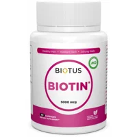 Біотин Biotus Biotin капсули по 5000 мкг, 60 шт.