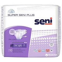 Підгузки Super Seni Plus Air Large арт. 240 , денні / нічні ( 10 шт.)