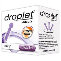 Ланцети Droplet 30 G, 100 шт.