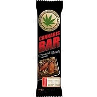Батончик-мюсли Cannabis Bar с миндалем + семена каннабиса, 40 г