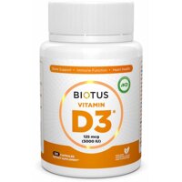 Вітамін D3 Biotus Vitamin D3 капсули по 5000 МО, 120 шт.