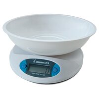 Весы кухонные электронные с чашей на платформе Momert 68001