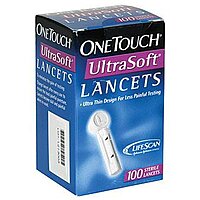 Ланцети One Touch Ultra Soft 100 шт. в упаковці