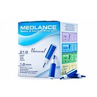 Ланцет Medlance plus Universal, голка 21G, глибина проникнення 1,8 мм (200 шт.)