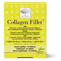 Коллаген New Nordic для шкіри. Collagen Filler, 30 таблеток
