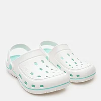 Женские ортопедические сабо COQUI 6352 White/Lt.mint (Чехия)