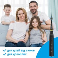 Зубна електрична щітка Pecham Black Travel PC-085 (Україна) №2