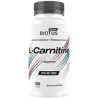 L-carnitine, l-карнітин, Biotus, 120 капсул S125-BIO-532146 №2