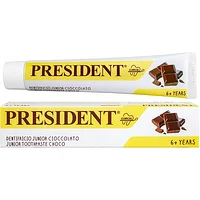 Детская зубная паста President Junior Choco от 6 лет 50 мл