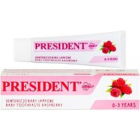 Детская зубная паста President Baby Raspberry до 3 лет 30 мл