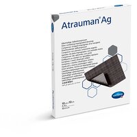 Повязки пропитанные серебром Atrauman Ag, 10 х 10 см (Германия)