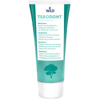 Зубна паста з маслом чайного дерева без фторида TEBODONT 75 мл, Wild-Pharma 