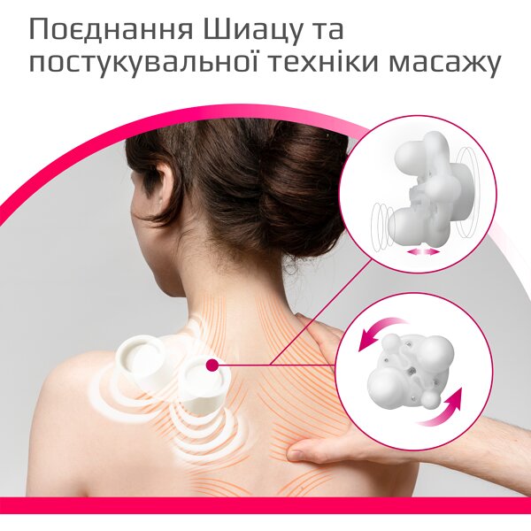 Електричний масажер з функцією прогріву B.Well MED-440 (Швейцарія)