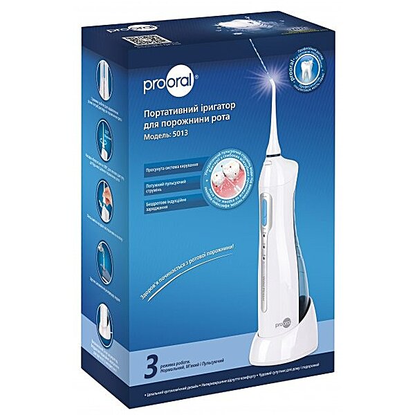 Характеристики Портативний іригатор Prooral 5013