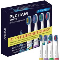 Насадки для електричних зубних щіток PECHAM White (Україна) №2