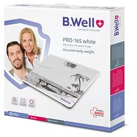 Електронні підлогові ваги B.Well PRO-165 білі (Швейцарія) №2